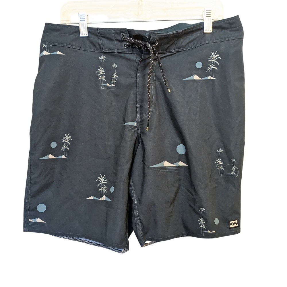 Billabong Board Shorts Men's 32 Recycler Sundays Swim Trunks Travel Beach Resort